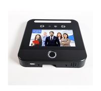 Pointeuse, Machine de présence TM-AL803F carte poinçon reconnaissance visage dynamique, contrôle d'accès d'empreinte digitale(TM-AL803F+IC)