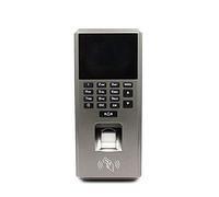 Pointeuse pour petites entreprises, 2.4 pouces Clavier d'accès à l'empreinte digitale Système USB biométrique électronique de l'enregistreur d'horloge temps fréquentation(Grijs)