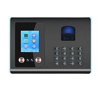 Pointeuse pour petites entreprises, Empreinte digitale biométrique et horloge de reconnaissance du visage Heure la fréquentation l'horaire l'horloge machine libre inclus