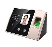 Pointeuse pour petites entreprises, Empreinte digitale biométrique et horloge de reconnaissance du visage Heure la fréquentation l'horaire l'horloge machine libre inclus