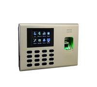 Pointeuse pour petites entreprises, Enregistreur de temps K40 USB TCP/IP RFID avec batterie intégrée, reconnaissance d'empreintes digitales, pointeuse(K40)