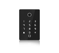 Pointeuse pour petites entreprises, Système de contrôle d'accès électronique réglage/mot passe empreinte digitale Déverrouiller la porte fer Serrure magnétique double Contrôle intégré