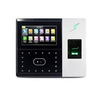 Pointeuse pour petites entreprises, Système de contrôle d'accès par empreintes digitales et faciales avec batterie secours USB TCP/IP, pointage(IFace702-Battery-ID)
