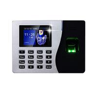 Pointeuse pour petites entreprises, Système linux USB TCP/IP Temps biométrique d'empreintes digitales Horloge de bureau d'enregistrement présence Timing employés machine lecteur(K14,EU)