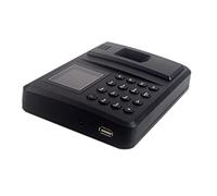 Pointeuse pour petites entreprises, Temps biométrique de présence Date Durée l'heure bureau Recorder HR Employee Management Scanner