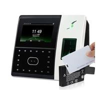 Pointeuse, Système de contrôle d'accès par visage et doigt, avec batterie de secours, USB TCP/IP, empreintes digitales, temps de présence(IFace702-Battery-ID)