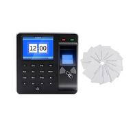 Pointeuse Système De Présence Biométrique, Lecteur D'empreintes Digitales USB, Horloge, Machine Contrôle Des Employés, Dispositif Électronique M10(M10H-10Wcard)