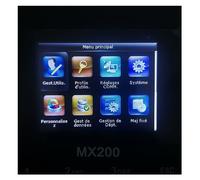 Pointeuse, Système de présence de cartes MX200 Tcp/Ip RFID 125khz, carte de proximité SSR, horloge, Machine de contrôle des employés, dispositif électronique(French Menu)