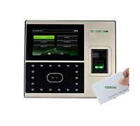 Pointeuses pour employés, 800 iface800TCP / IP Biométrique Empreintes digitales Face Facial Heure du Visage Porte-Portes Accès de la Porte Heure du Temps d'horloge Grande capacité de mémoire (Color :