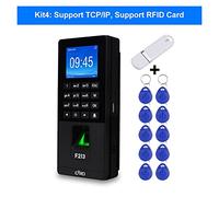 Pointeuses pour employés, Clavier d'accès à la Porte d'empreintes digitales Système de contrôle du système de contrôle TCP/IP/USB Biométrie Heure de présence Machine de fréquentation + U Disk + Ke