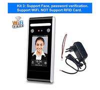 Pointeuses pour employés, Clavier de contrôle d'accès WiFi TCP/IP/USB Dynamique Système biométrique du Visage Présence du Temps de fréquentation de la Machine ID IC Grande capacité de mémoire (Co