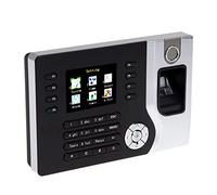 Pointeuses pour employés, Horloge de l'employé Horloge de 2,4 Pouces Écran Biométrique Temps d'empreinte Digitale biométrique USB Enregistreur de Temps de Bureau Grande capacité de mémoire