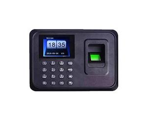 Pointeuses pour employés, Horloge Intelligente Horloge biométrique Digital d'empreinte Digitale Punch Punch à l'horloge for Les employés de l'horloge d'entrée et de Sortie Grande capacité de mémoire