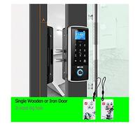 Pointeuses pour employés, Lock Smart Door LOCKPREMING DIGERIQUE Porte NUMÉRIQUE Porte Outage ELECTRICE BIOMÉTRIQUE du Point DE SÉCURITÉ SÉCURITÉ Passe DE Mot DE Passe Grande capacité de mémoire (Colo
