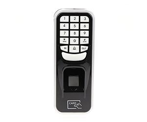 Pointeuses pour employés, Mot de passe d'empreintes de passe de passe de passe de mot de passe Contrôle d'accès à la machine autonome Système de scanner de lecteur de porte électronique biométrique Gr