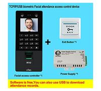Pointeuses pour employés, Système de contrôle d'accès à la Porte du Visage Facial Système de contrôle IP/TCP biométrique d'empreinte Digitale biométrique Machine USB Mot de Passe USB Serrures électr