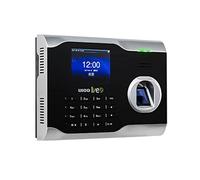 Pointeuses pour employés, U100 Temps d'empreintes digitales Temps de Participation Horloges for employés Petite Entreprise Punch à Horloge for Les employés Grande capacité de mémoire