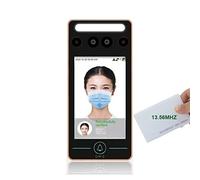 Pointeuses pour employés, WiFi TCP/IP Speedface Visible Light Dynamic Dynamic Reconnaissance du Visage Palmier RFID Système de contrôle d'accès au Temps des employés Grande capacité de mémoire (Col