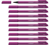 Pointmax - Stylo Feutre - Lot X 10 Feutres D'écriture Pointe Moyenne 0,8 Mm - Lilas