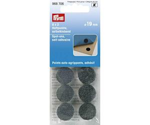 Points adhésifs, autocollants noirs - Prym 968706