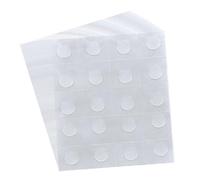 Points de Colle de Ballon,800 Pcs Points de Colle Ballon Scotch Double Face Transparent Points Adhésifs Amovibles,pour Fêtes, Mariages, Créations DIY, Décoration de Ballons, Mur Photo(10mm)