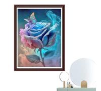 Points de diamant pour adultes Kits de peinture d'art de diamant de fleurs