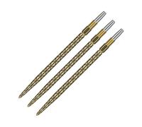 Points de fléchettes - TARGET - Swiss Diamond PRO Gold - Acier - Doré - 26 mm (x3)