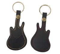 Points de Guitare en Laiton en Cuir Portable Support de Boîtier de Sac de Sac Confortable Fendre une Nouvelle qualité Disponible dans l'organisation Idéale Noire et Marron pour Stocker et Accéder
