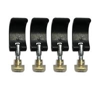 Points de randonnée Pièces de remplacement - Composant de rechange de verrouillage réglable, pince de fixation de bâton de randonnée | Accessoire de réparation de tige d'escalade léger avec connecteur