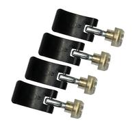 Points de randonnée Pièces de remplacement - Composant de rechange de verrouillage réglable, pince de fixation de bâton de randonnée | Accessoire de réparation de tige d'escalade léger avec connecteur