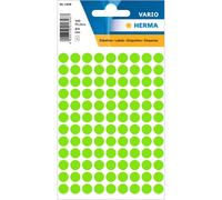 Points de repère HERMA Diamètre : 8 mm vert fluo 540 pièces
