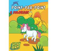 Points-Par-Point & Coloriage: 50 Point-Par-Point Animaux Livre Pour Relier Les Points Et De Coloriage Pour Les Enfants De 4 à 8 Ans, Apprendre Et ... En S'amusant à La Maison à Partir De 4 Ans .