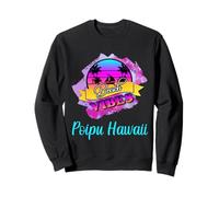 Poipu Beach Vibes Summer Hawaii Summer Sunset Sun Sweatshirt