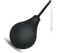 Poire à Lavement Intime 225 ml - Douchette Intime Hygiénique en Silicone Médical avec 2 Canules - Nettoyage Doux et Confortable, Femme & Homme, Sans BPA