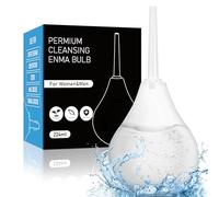 Poire à lavement intime Anale - Poire de lavement intime anus douche 224ML,Poire pour Lavement Rectale En Silicone Médicale, poire lavement Anal et Vaginale Sans BPA