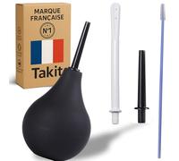 Poire à Lavement Intime Avec Brosse De Nettoyage 225ml - Marque Française - 3 Canules