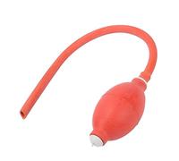 Poire à presser en caoutchouc, boule de seringue auriculaire réutilisable, boule en caoutchouc de laboratoire pressurisée antidéflagrante avec tube et valve d'air, longueur 410 mm