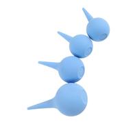 Poire Auriculaire à Bulbe 4 Pièces PVC pour Lavage des Oreilles | Aspiration Manuelle Contrôlée, Formats 0,85 Oz à 2,2 Oz, Usage Familial Salle de Bain, Adultes