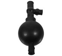 Poire D’aspiration Quantitative de Laboratoire à 3 Ouvertures, Noire | Caoutchouc Silicone, Commande Manuelle, Extraction Précise, pour Tubes et Pipettes en Laboratoire
