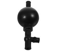 Poire de Remplissage de Pipette à Trois Voies en Silicone Noir | Aspiration Contrôlée, Extraction Précise des Liquides, Usage en Préparation D’échantillons, pour Étudiants et Techniciens