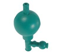 Poire de Remplissage de Pipette de Sécurité à Trois Soupapes | Caoutchouc Vert, Remplissage Précis des Échantillons, Montage Rapide, Usage en Laboratoire Chimie