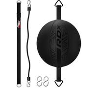 Poire de vitesse à double attache RDX Boxing 70 cm avec cordon élastique de 122 cm - Sac de frappe pour l'entraînement et le fitness