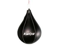 Poire de vitesse cuir véritable Kwon Noir TU
