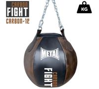 Poire de vitesse grande cuir Metal Boxe Marron TU
