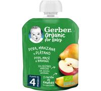 Poire Gerber Bio Pomme Pomme Banane 90g