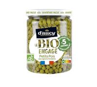 POIS BIO 340G, D'AUCY, LOT DE 3