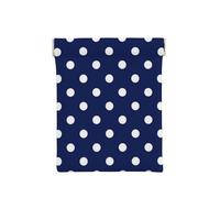 Pois Bleu Marine, Sac de Rangement pour Femmes, Portefeuille supérieur à Presser, Petit Porte-Monnaie, Pochette de Changement