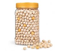 Pois Chiches Rôtis À Grains Entiers, Boîte Scellée De 500g, Collation Croquante Au Goût Original For Yaourt, Flocons D'avoine, Salade, Mélange De Bouillie(1Can)