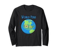 Pois du Monde - Save The Earth, Peace, Animals, Environment Gift Manche Longue