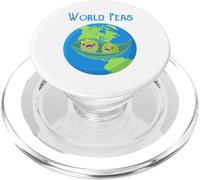 Pois du Monde - Save The Earth, Peace, Animals, Environment Gift PopSockets PopGrip pour MagSafe